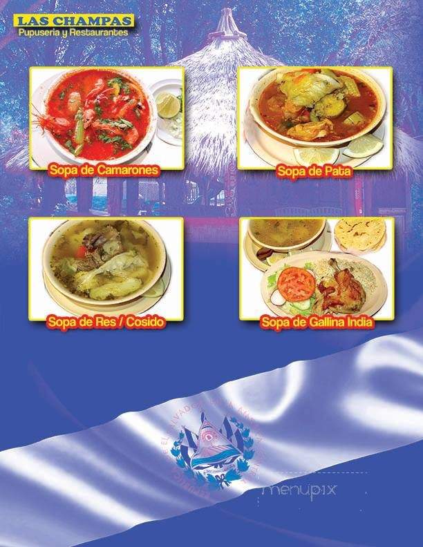 Las Champas 7 - Huntington Park, CA menu_pic