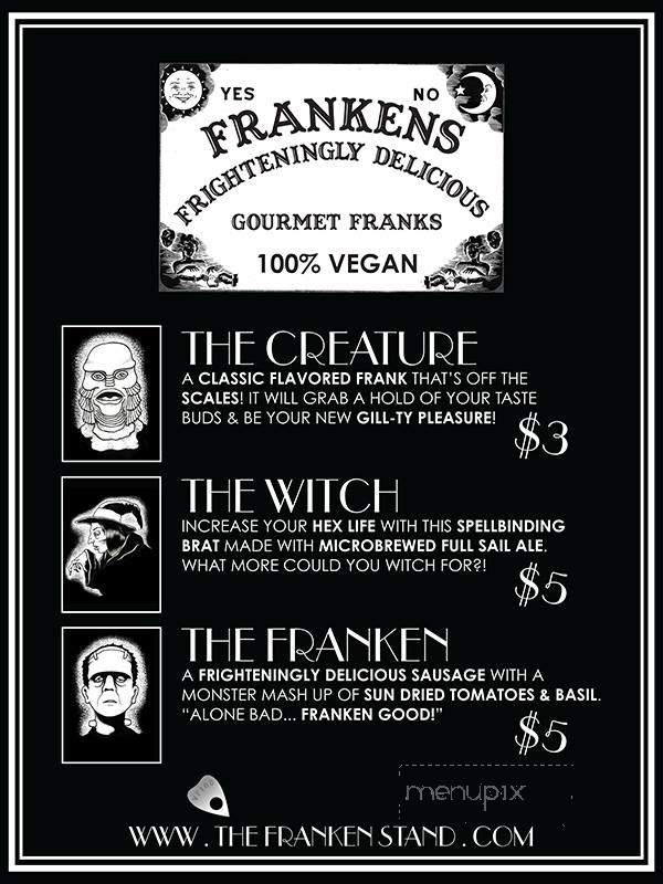 The Frankenstand - West Hollywood, CA menu_pic