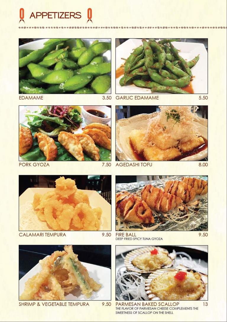 Kumadori - Glendale, CA menu_pic