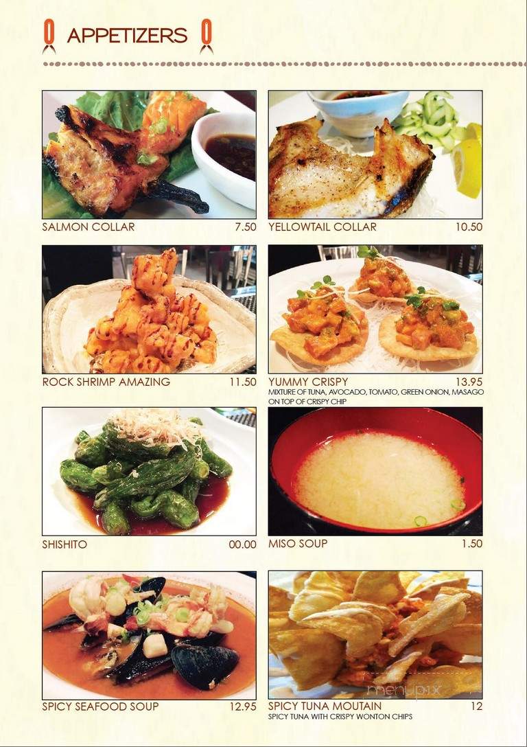 Kumadori - Glendale, CA menu_pic