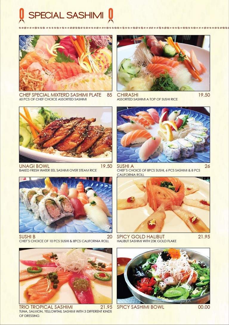 Kumadori - Glendale, CA menu_pic