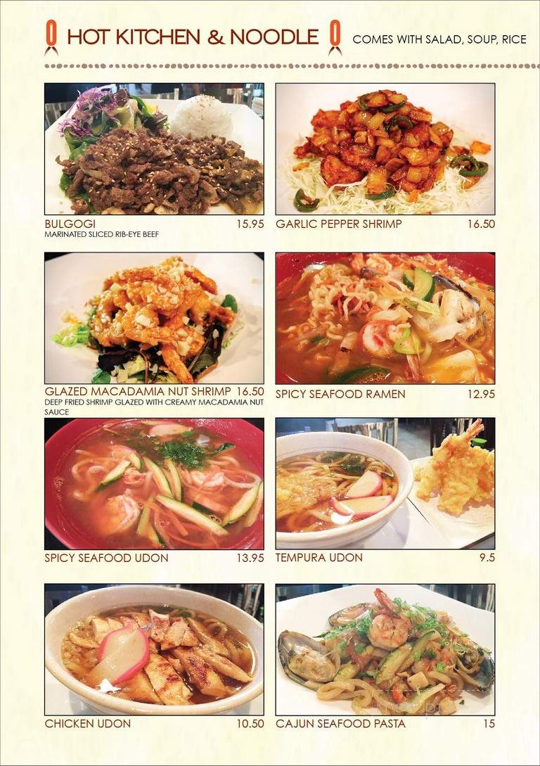 Kumadori - Glendale, CA menu_pic