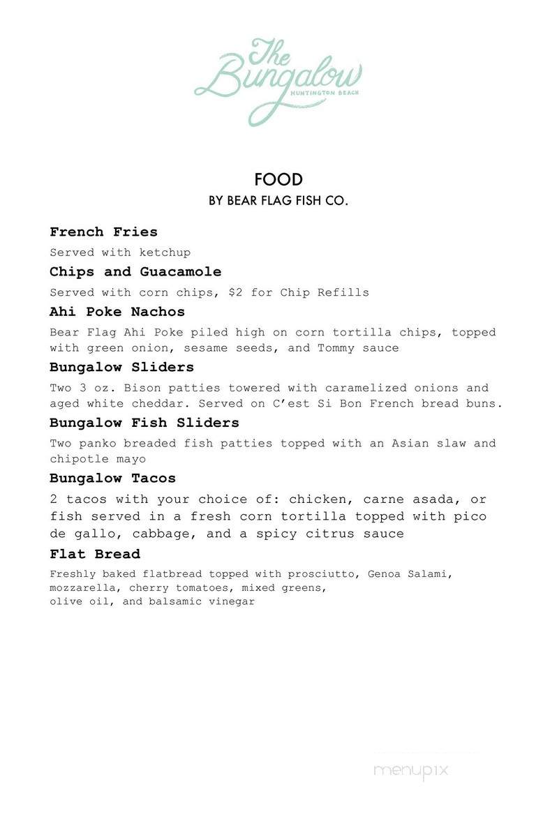 Game Day Mobile Cafe - Huntington Beach, CA menu_pic