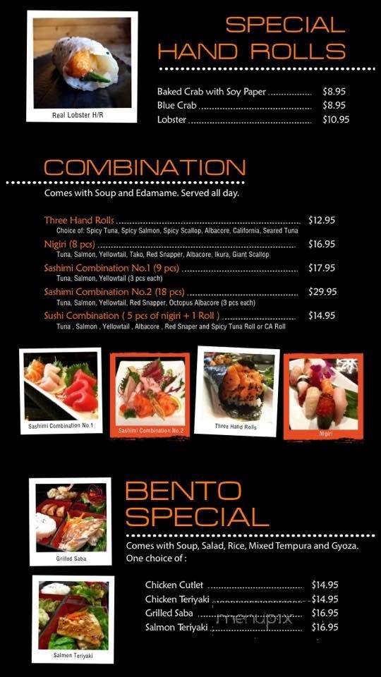 Achita Sushi - Santa Clarita, CA menu_pic