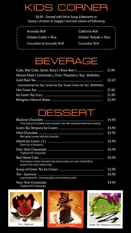 Achita Sushi - Santa Clarita, CA menu_pic