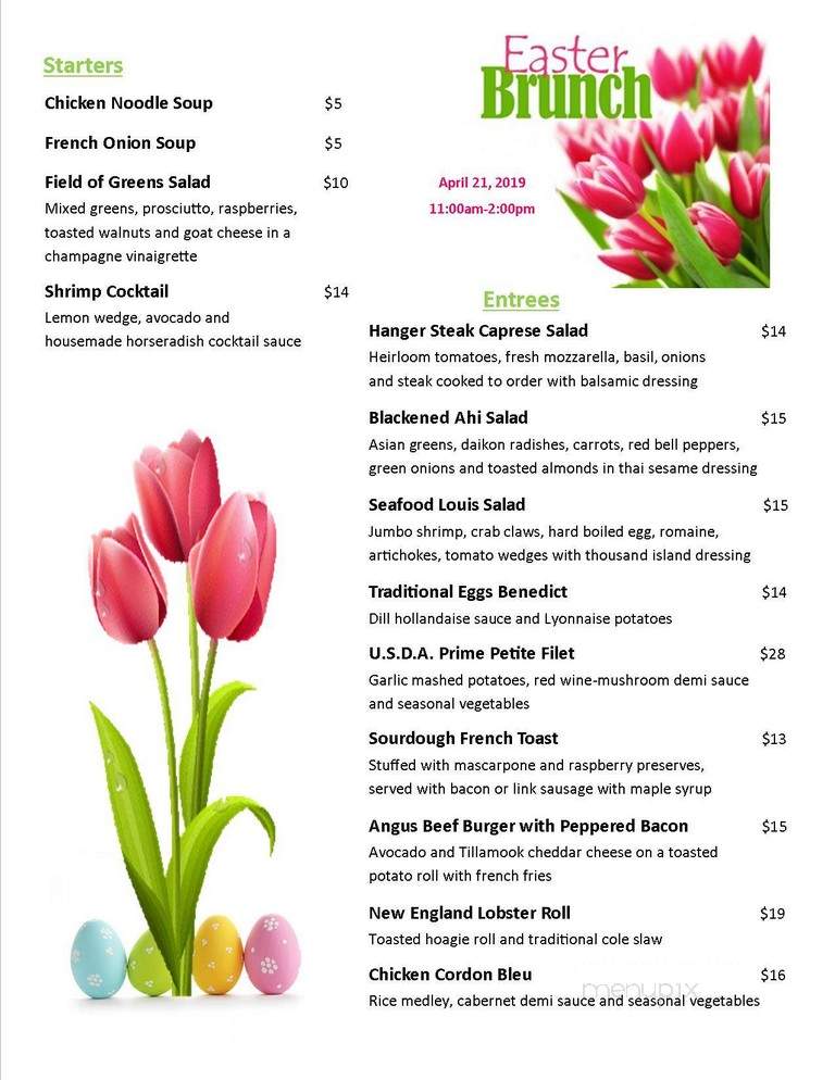 Bellatrix Restaurant - Palm Desert, CA menu_pic