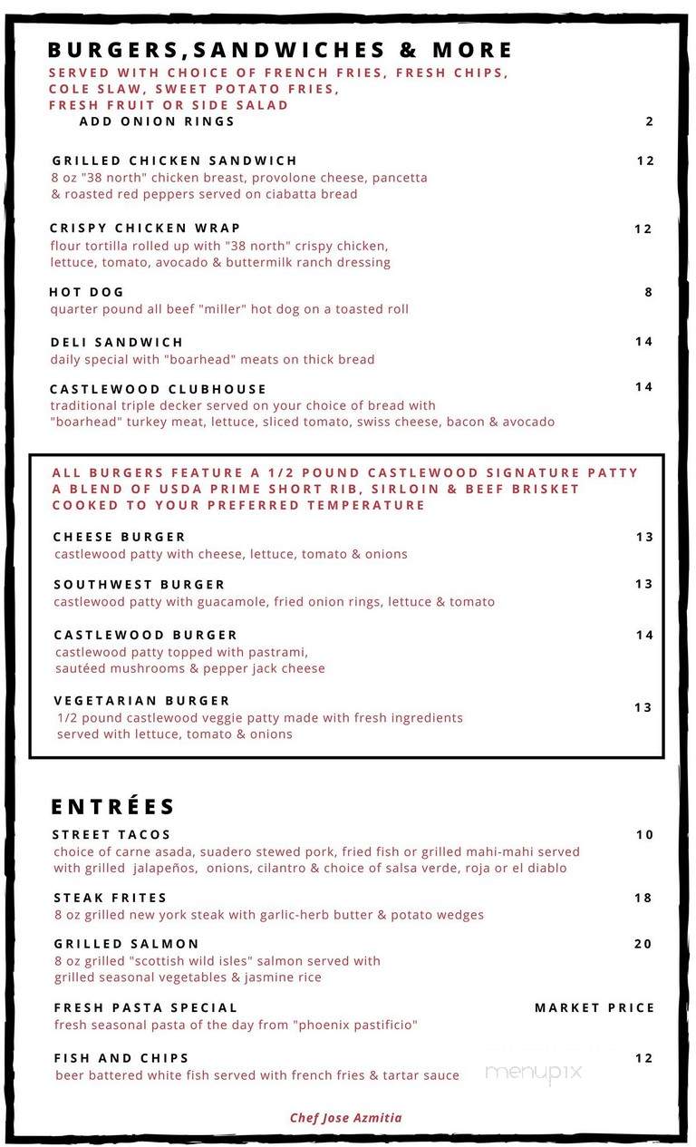 Castlewood Country Club - Pleasanton, CA menu_pic