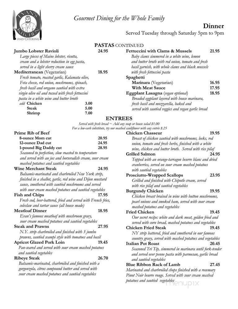 Creative Fresh Cafe & Catering - Sacramento, CA menu_pic