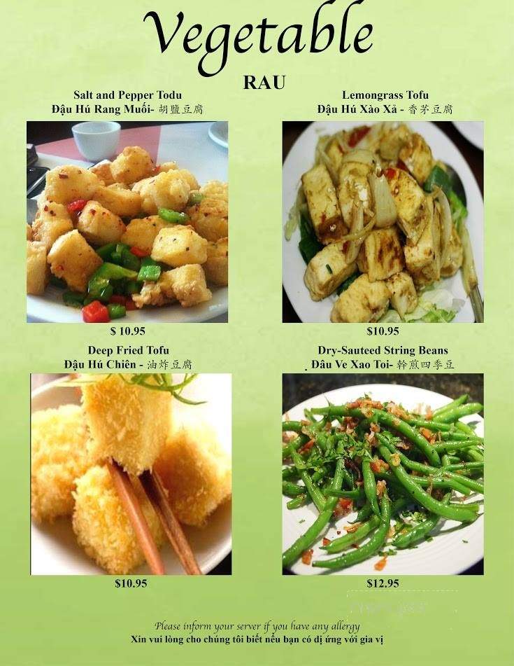 Quan Linh Asian Bistro - Portland, OR menu_pic