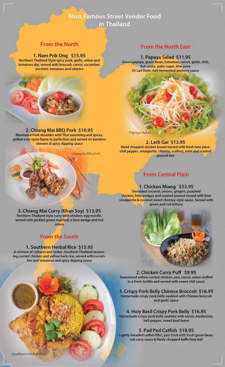 Siam Lotus Asian Kitchen & Bar - Beaverton, OR menu_pic
