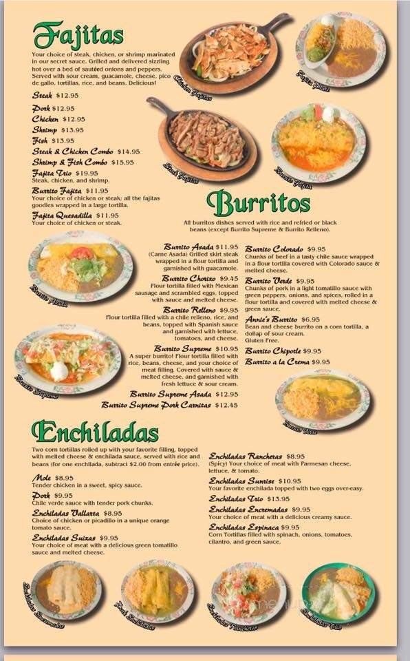 Don Miguel - Salem, OR menu_pic