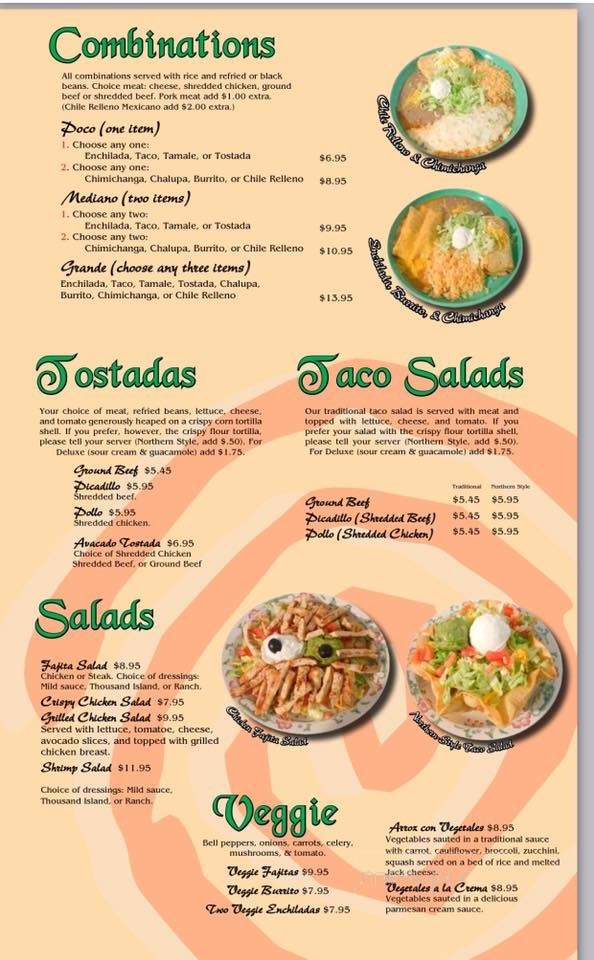 Don Miguel - Salem, OR menu_pic