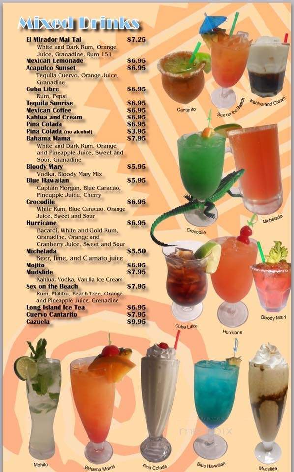 Don Miguel - Salem, OR menu_pic