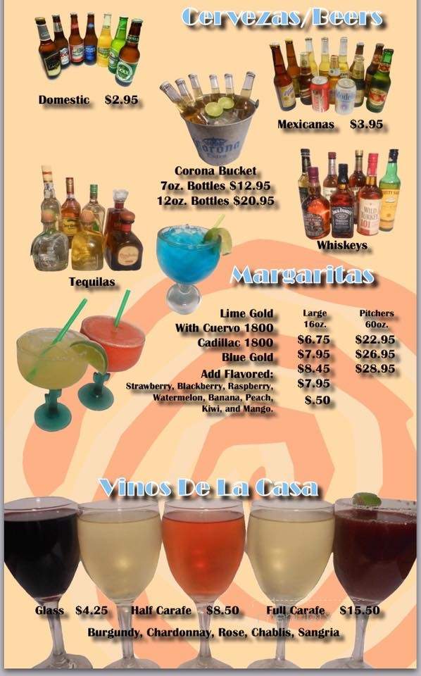 Don Miguel - Salem, OR menu_pic