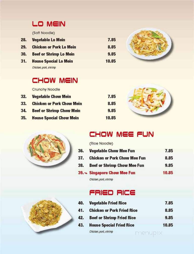 Golden Wok - Pasco, WA menu_pic