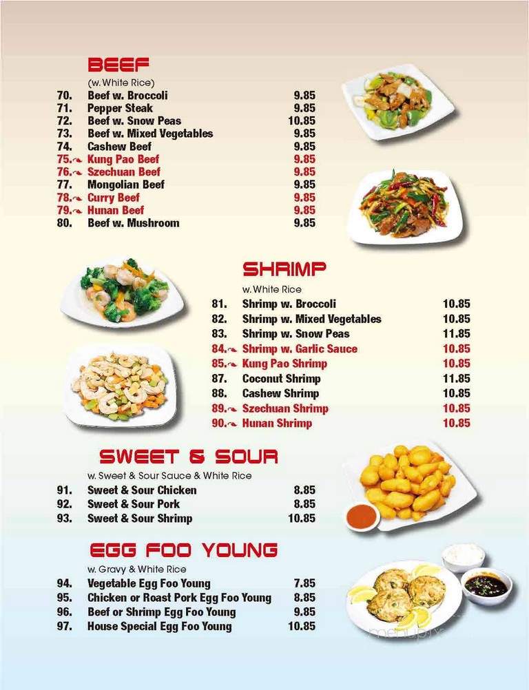 Golden Wok - Pasco, WA menu_pic