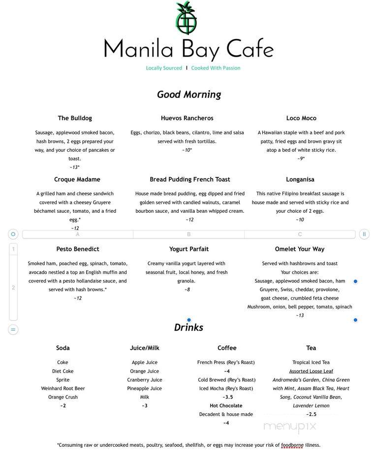 Manila Bay Asian Cafe - Dayton, WA