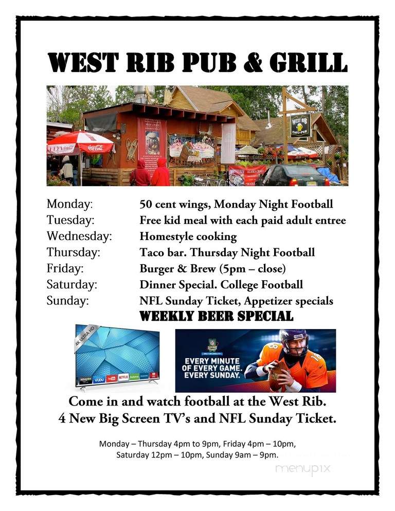 West Rib Pub & Grill - Talkeetna, AK