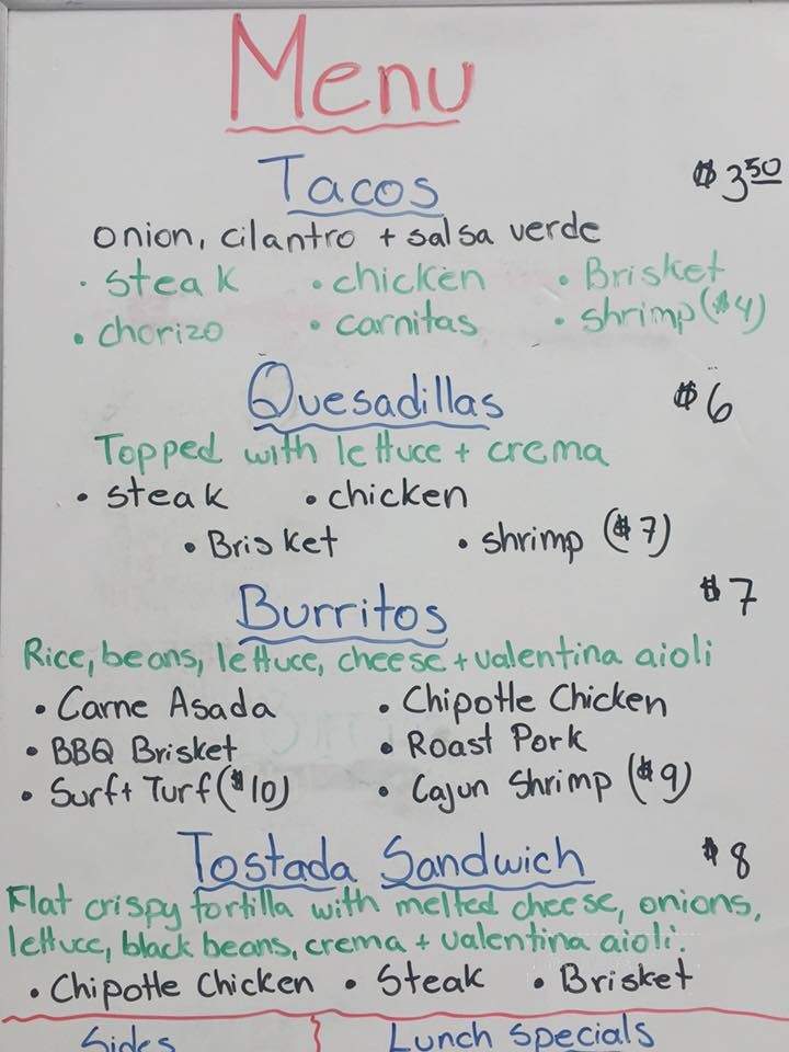 Crazy Taco-Mex - Stamford, CT menu_pic