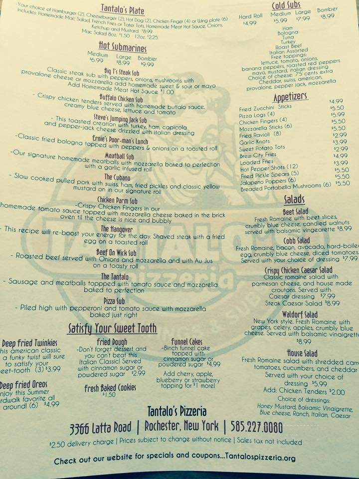Tantalo's Pizzeria - Greece, NY