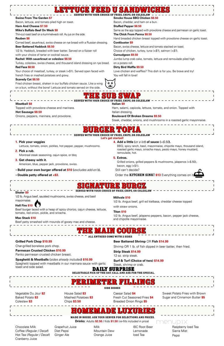 The Boulevard Restaurant & Bar - Pittsburgh, PA menu_pic