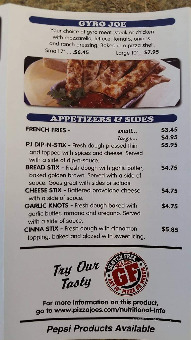 Pizza Joe's - Cranberry Township, PA