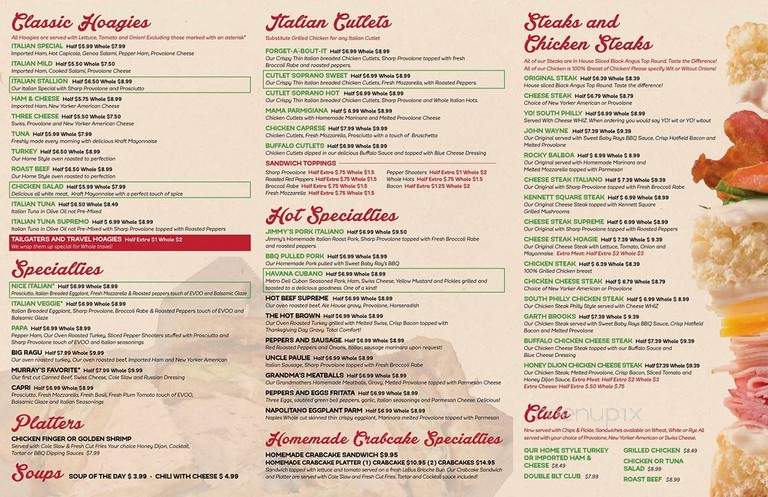 A Taste of Philly - Oxford, PA menu_pic