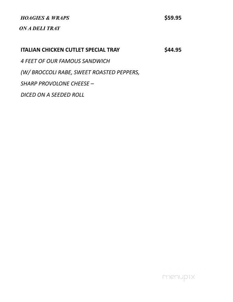 A Taste of Philly - Oxford, PA menu_pic