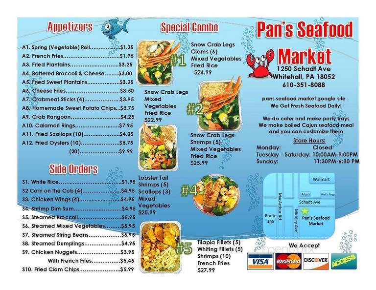 Pan's Seafood Market - Whitehall, PA