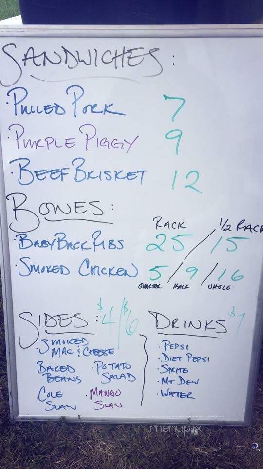 Rolling Smoke BBQ & Catering Co - Harpers Ferry, WV menu_pic