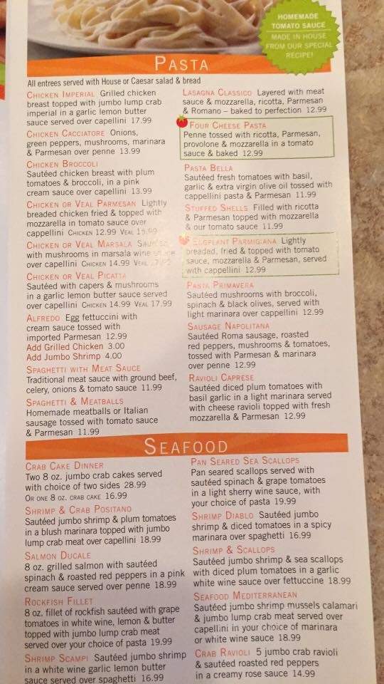 Santini's - Aberdeen, MD menu_pic