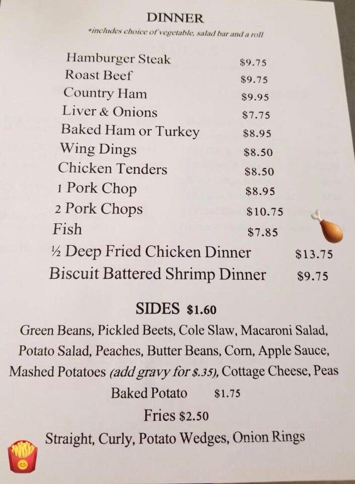 Jogails Country Cookin' - Winchester, VA menu_pic