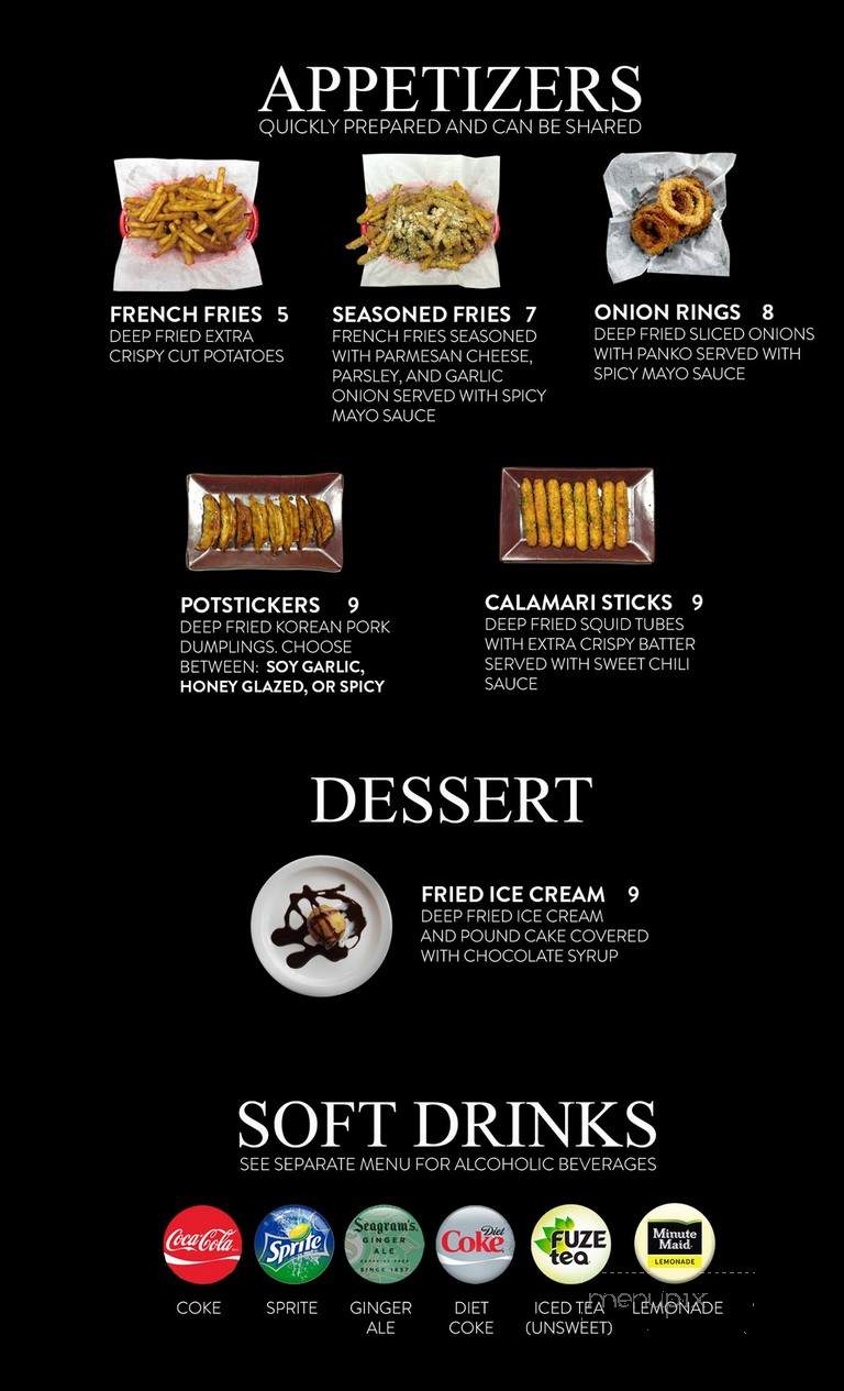 DAK Chicken - Arlington, VA menu_pic