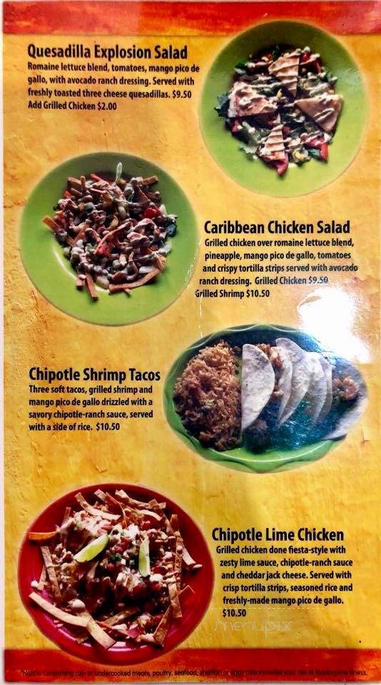 El Mariachi - Summersville, WV menu_pic