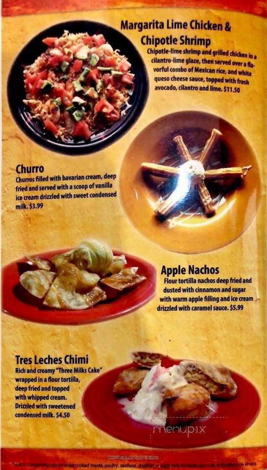 El Mariachi - Summersville, WV menu_pic