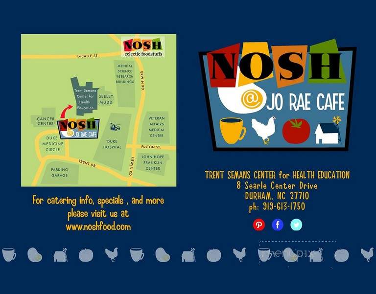 Nosh Jo Rae Cafe - Durham, NC menu_pic