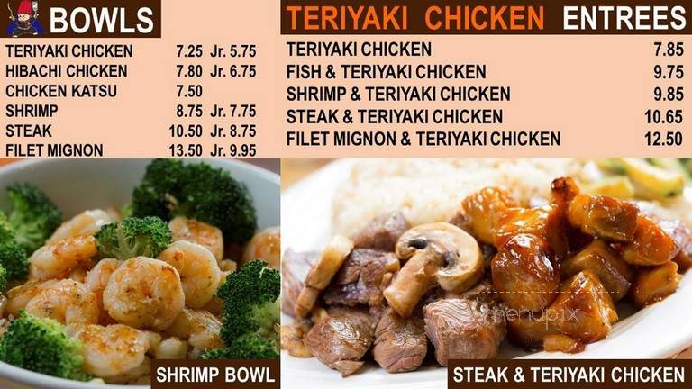 Miyabi Jr Express - Fayetteville, NC menu_pic