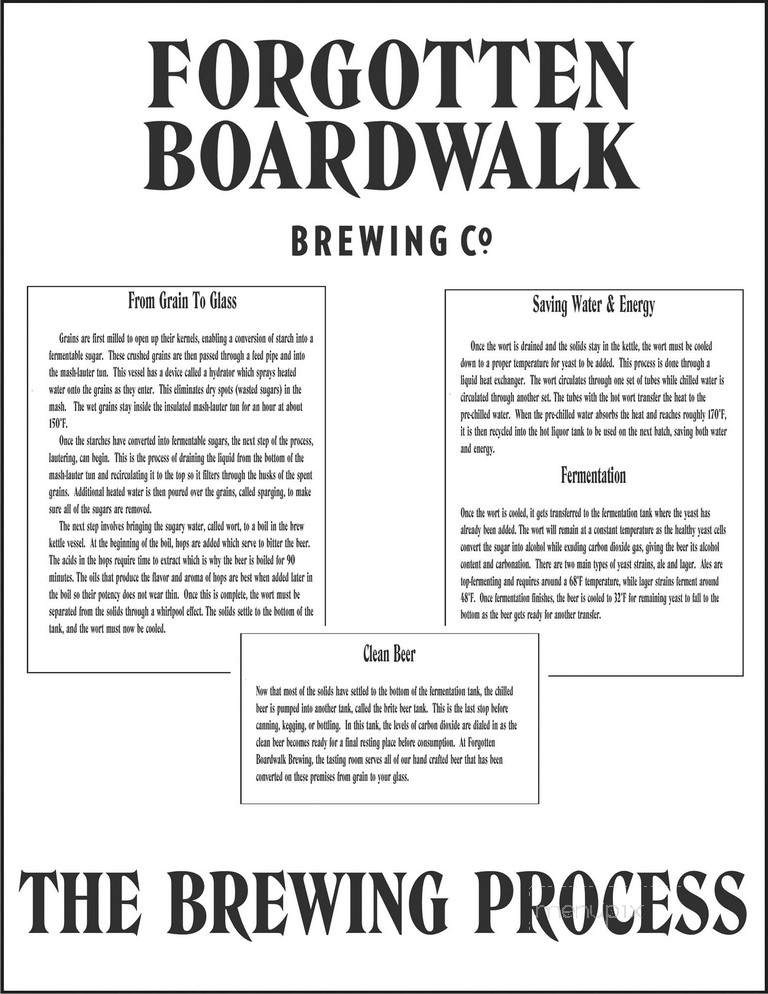 Forgotten Boardwalk Brewing Co - Cherry Hill, NJ