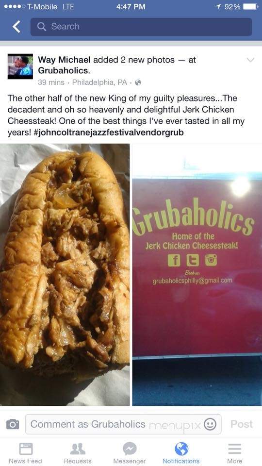Grubaholics - Philadelphia, PA menu_pic