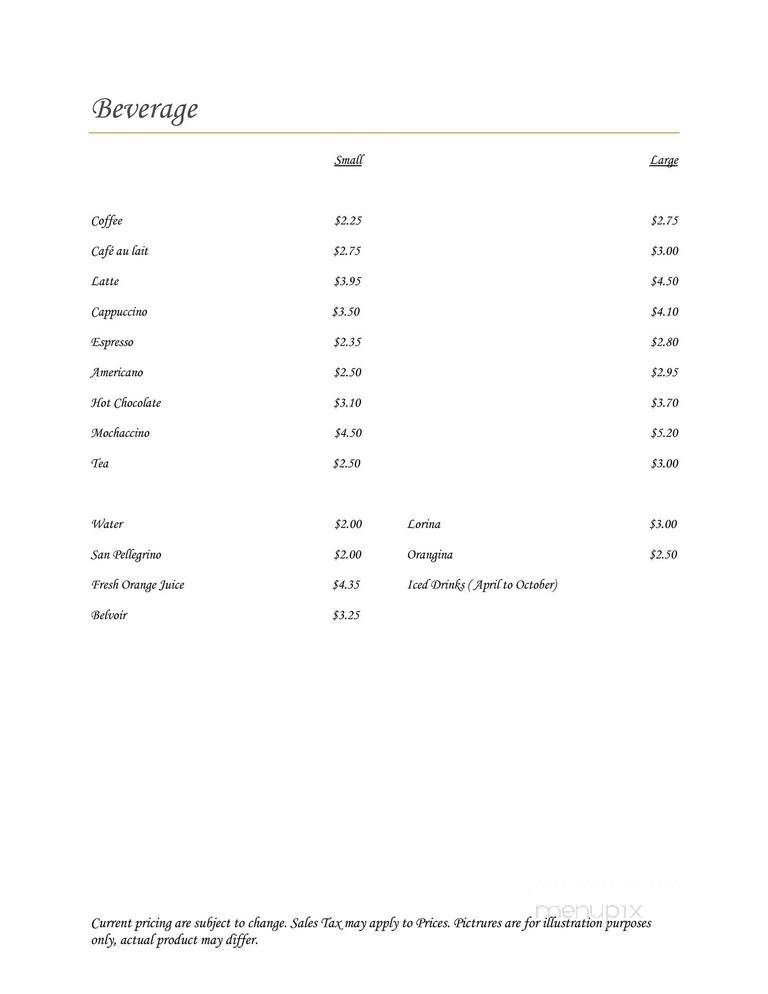 La Maison du Macaron - New York, NY menu_pic