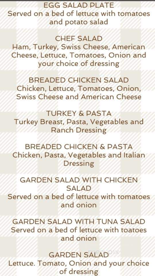 Manny's Gourmet - New York, NY menu_pic
