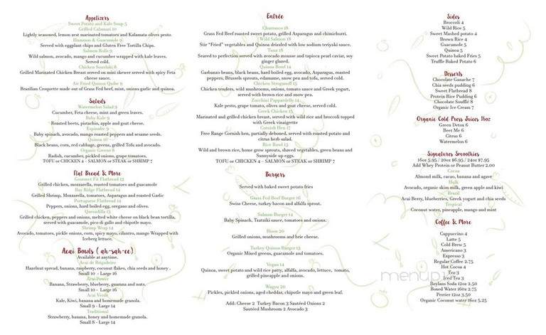 Gourmet Fit - Brooklyn, NY menu_pic