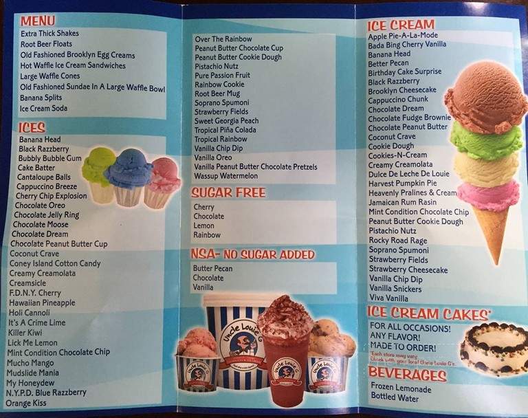 Uncle Louie G's - Mahopac, NY menu_pic