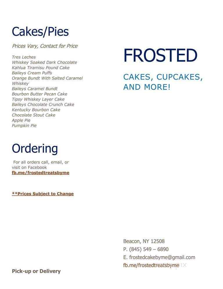 Get Frosted Cupcakery - Beacon, NY