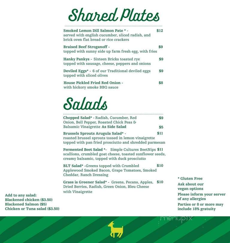 The Gruff - Covington, KY menu_pic