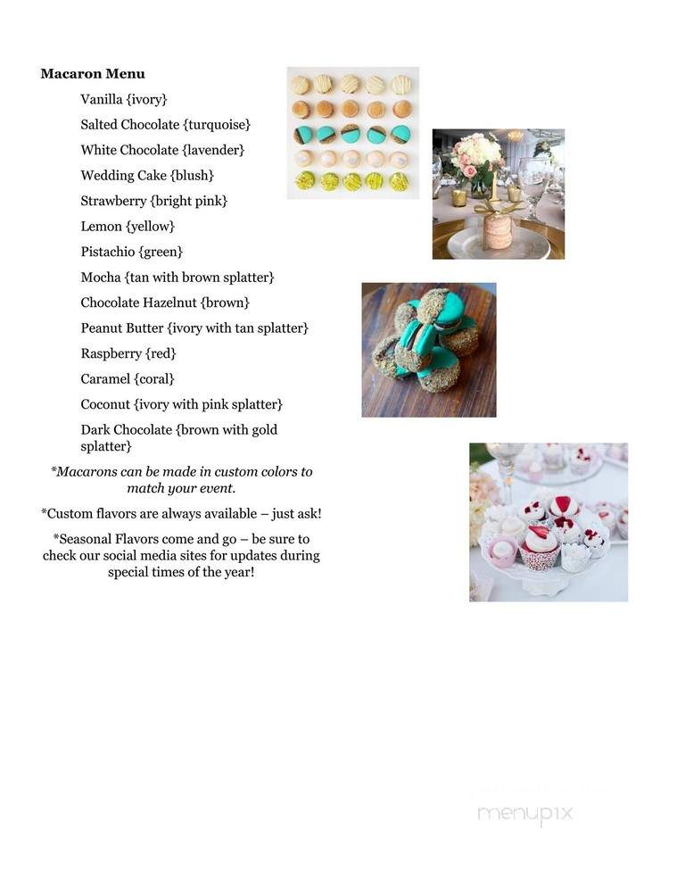 Sweet For Sirten - Santa Rosa Beach, FL menu_pic
