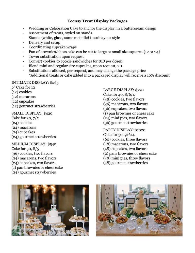 Sweet For Sirten - Santa Rosa Beach, FL menu_pic