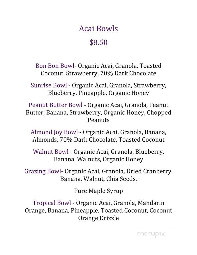 Berry Bon Bon - Stuart, FL menu_pic