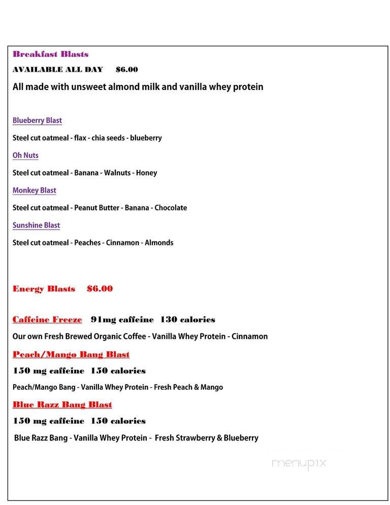 Berry Bon Bon - Stuart, FL menu_pic