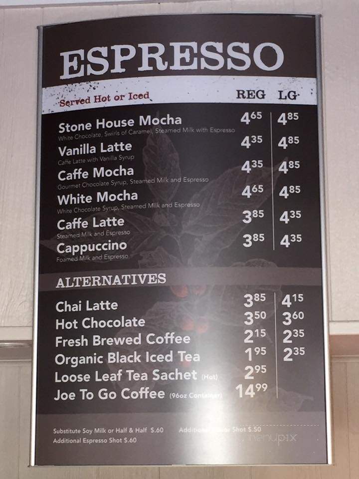 Stone House Sweet Bakery - Englewood, OH menu_pic